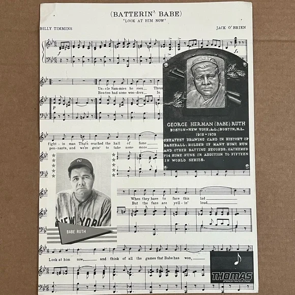 Babe Ruth folder - Picture 3 of 6